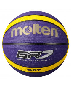 Molten BGR-VY Purple Yellow Basketball BGR7-VY BGR6-VY Main Front Image