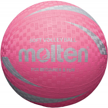 Pink Rubber Volleyball