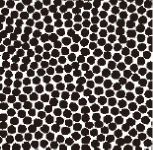 Conventional Molten Pebble Surface